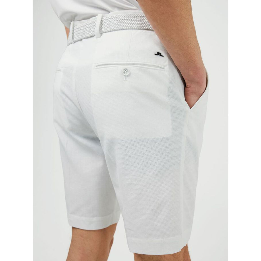 J.Lindeberg Mens Vent Golf Shorts - WHITE - Golf Anything Canada