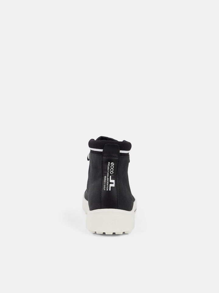 J.Lindeberg x Ecco Mens Tray High Top Golf Shoes - BLACK - Golf Anything Canada