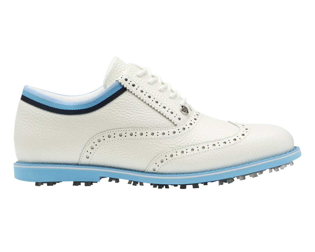 G/Fore Womens Grosgrain Brogue Gallivanter - SNOW/TULUM - Golf Anything Canada