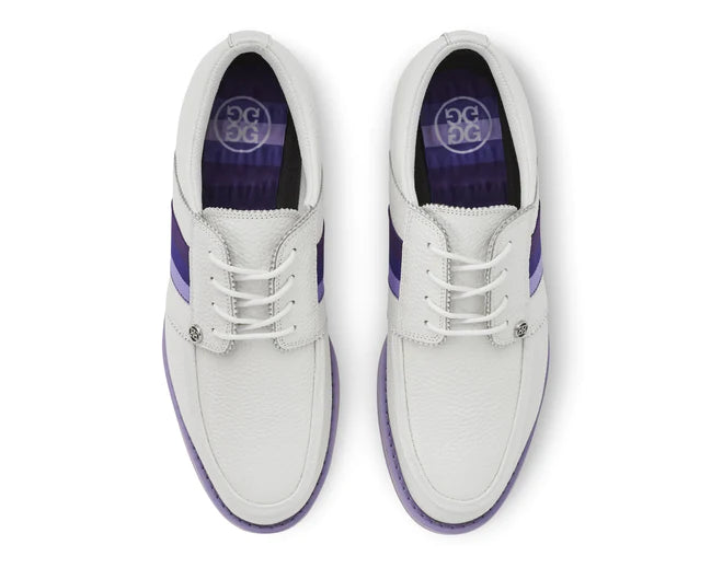 G/Fore Women's Grosgrain Gallivanter Golf Shoe - SNOW/AMETHYST - Golf Anything Canada