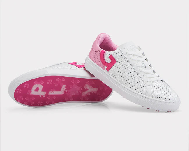 G/Fore Women's Two Tone Performance Durf Golf Shoe - SNOW/LILAC - Golf Anything Canada