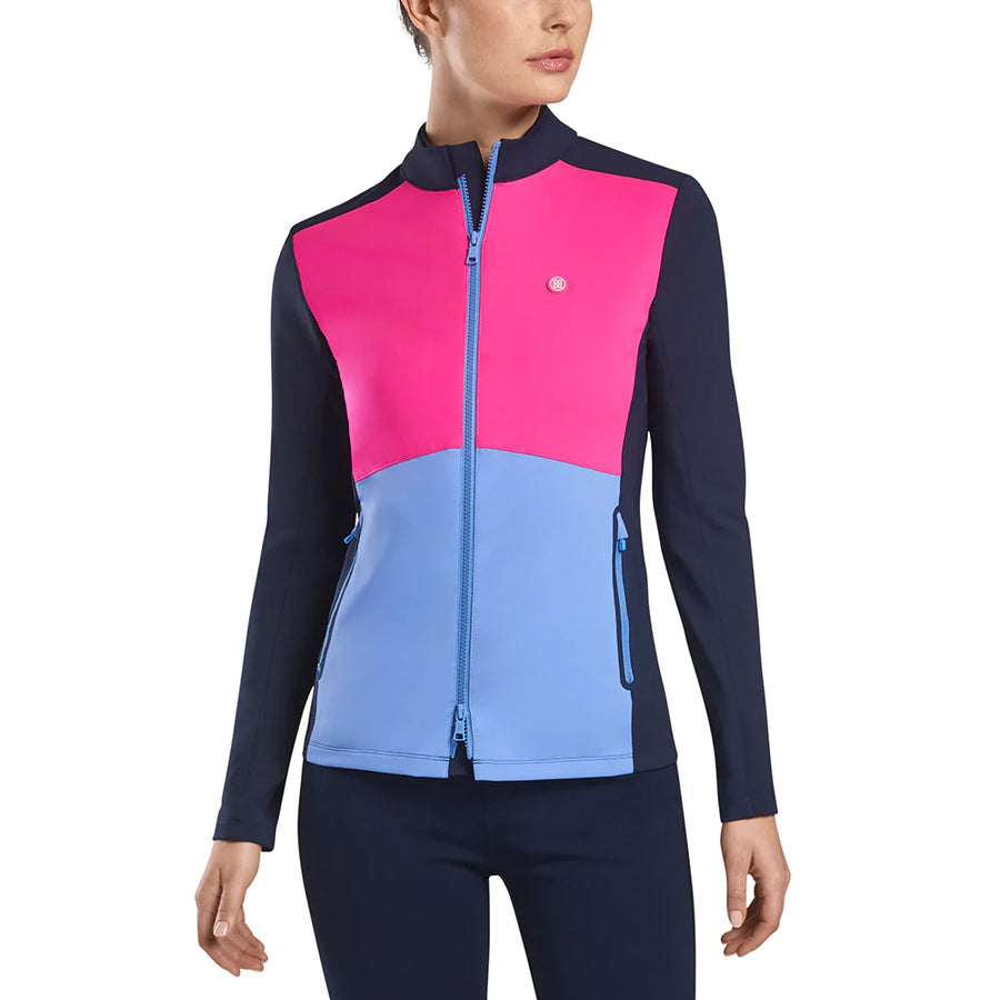 G/Fore Womens Colour Block Jacket - TWILIGHT - Golf Anything Canada