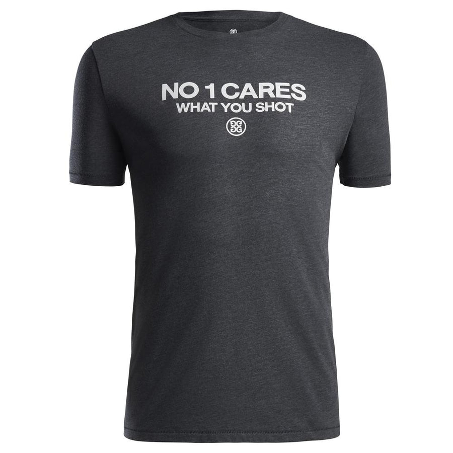 G/Fore Mens NO 1 Cares Tee - CHARCOAL HEATHER GREY - Golf Anything Canada