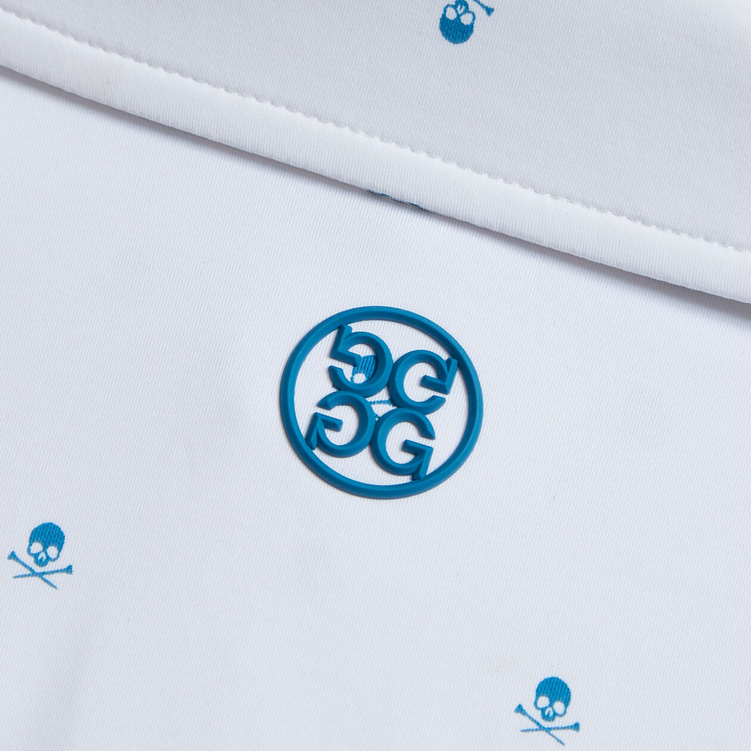 G/Fore Mens Skulls & T's Ice Nylon Slim Fit Sun Shirt - SNOW - Golf Anything Canada