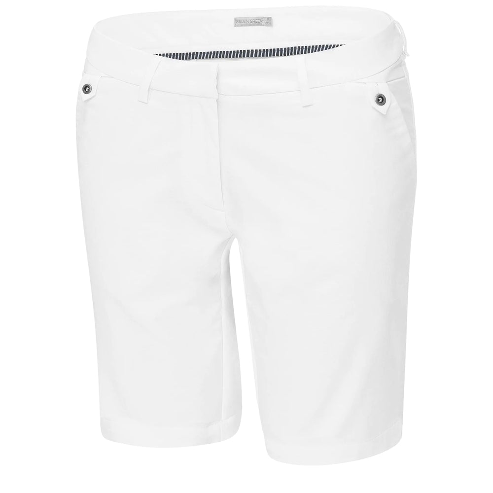 Galvin Green Womens Noi Golf Shorts - WHITE - Golf Anything Canada