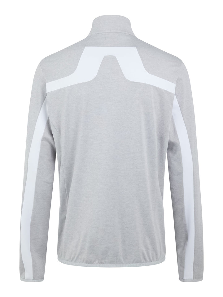 J.Lindeberg Mens Seasonal Jarvis Relaxed Fit Mid Layer - MICRO CHIP MELANGE - Golf Anything Canada