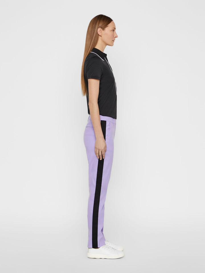 J.Lindeberg Womens KATTIS SCHOELLER 3XDRY GOLF PANTS - TULIP PURPLE - Golf Anything Canada