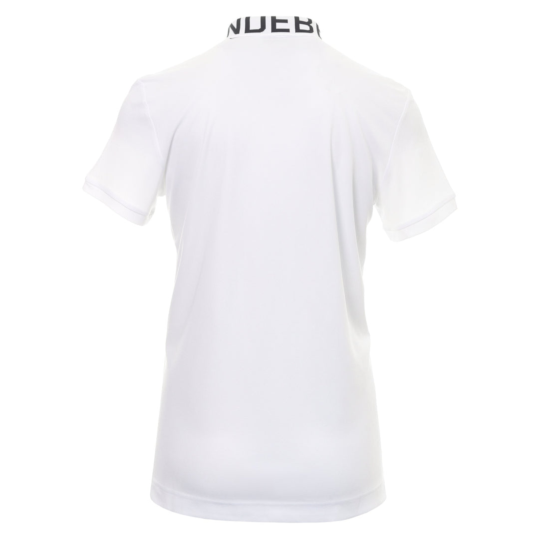 J.Lindeberg Mens Gus Regular Polo - WHITE - Golf Anything Canada