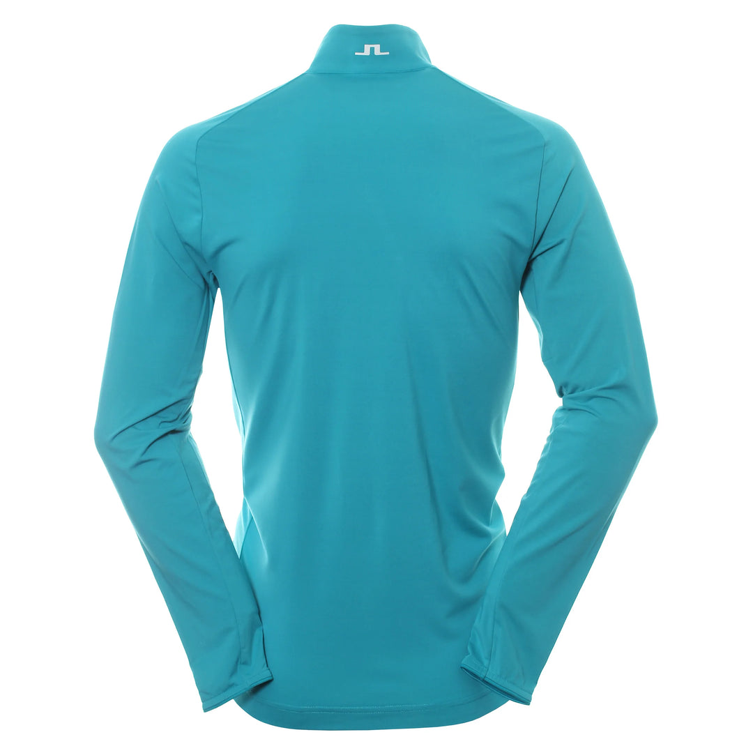 J.Lindeberg Mens Henry Golf Mid Layer ENAMEL BLUE