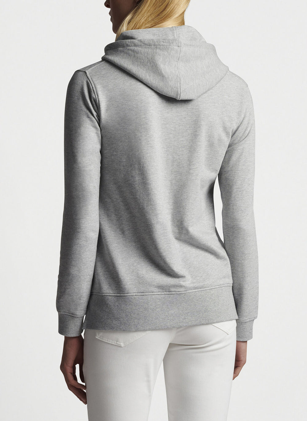 Peter Millar Womens Lava Wash Relaxed Hoodie - BRITISH GREY - Golf Anything Canada