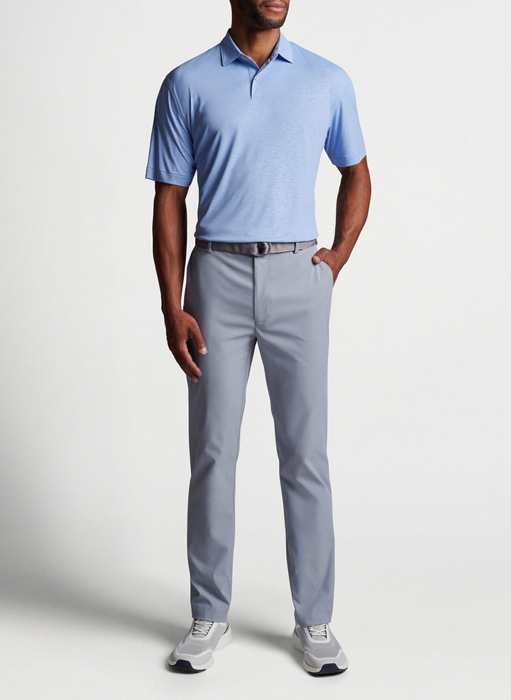 Peter Millar Mens Featherweight Course Camo Polo - IRIS MOON - Golf Anything Canada