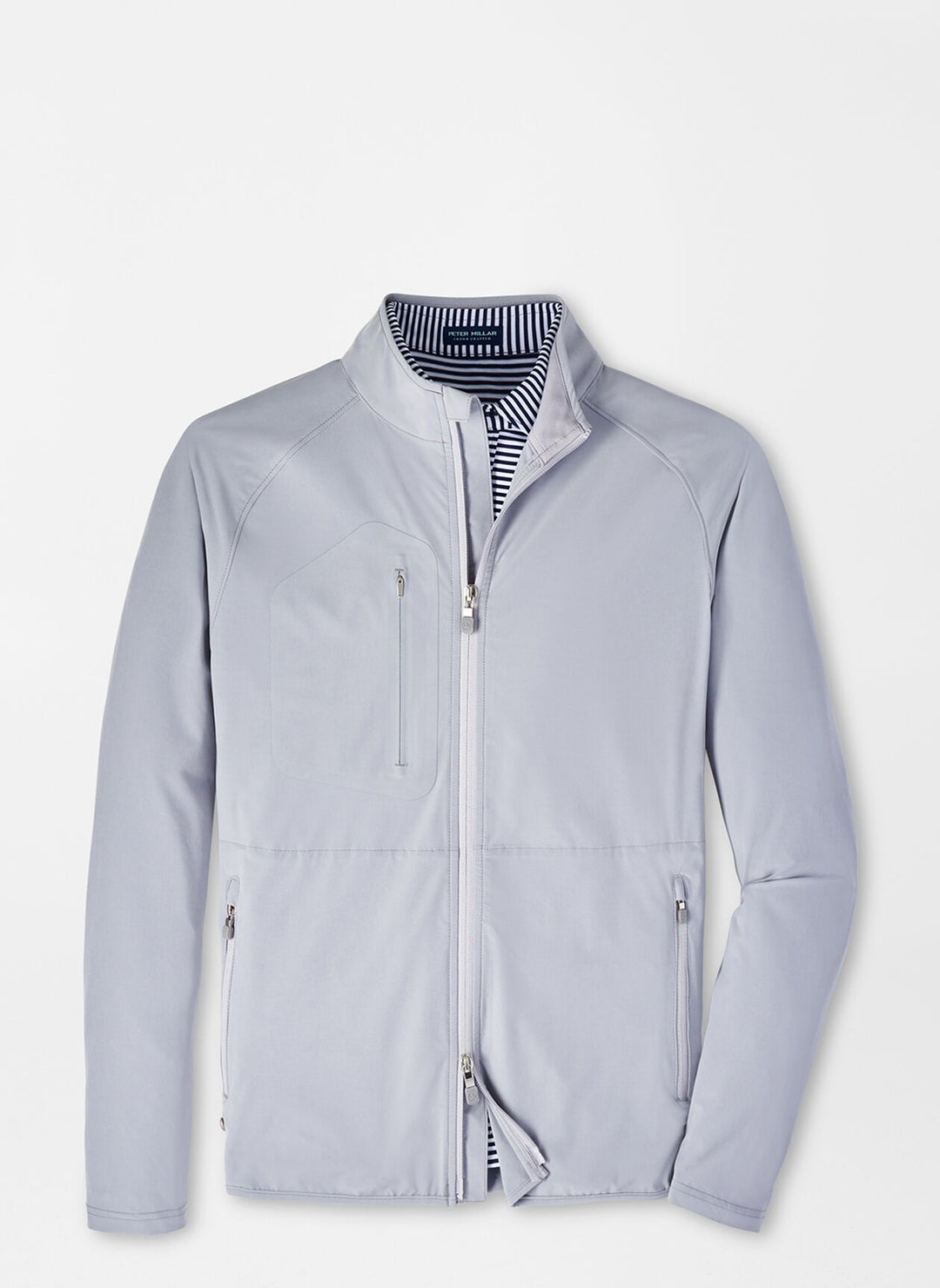 Peter Millar Mens Flex Adapt Wind Cheater Shell - GALE GREY - Golf Anything Canada