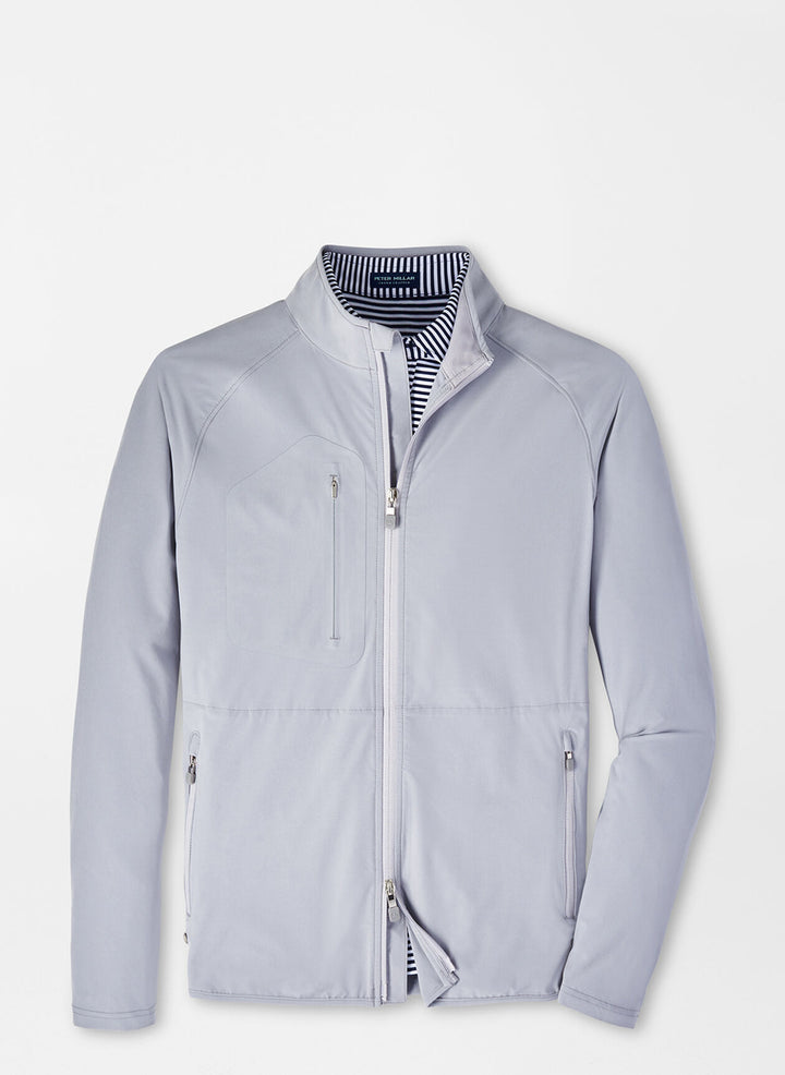 Peter Millar Mens Flex Adapt Wind Cheater Shell - GALE GREY - Golf Anything Canada