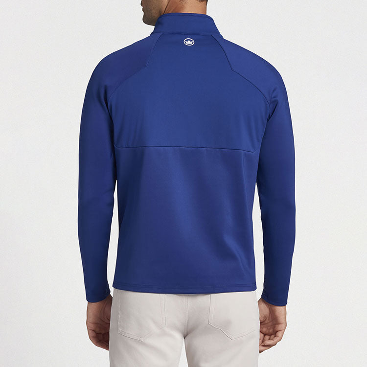 Peter Millar Mens Hyperlight Weld Quarter-Zip - SPORT NAVY - Golf Anything Canada