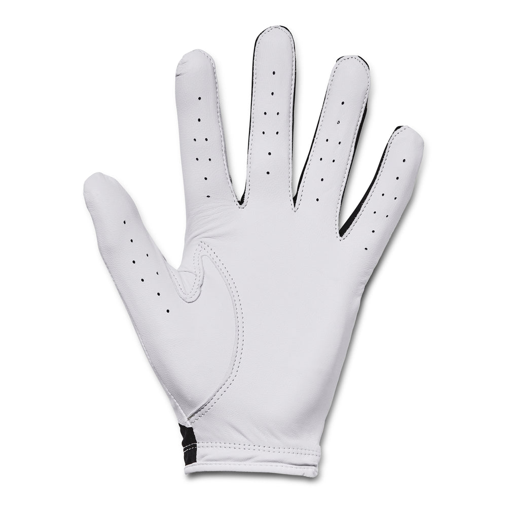 Under Armour Womens Iso-Chill Golf Gloves - BLACK / WHITE / WHITE - Golf Anything Canada